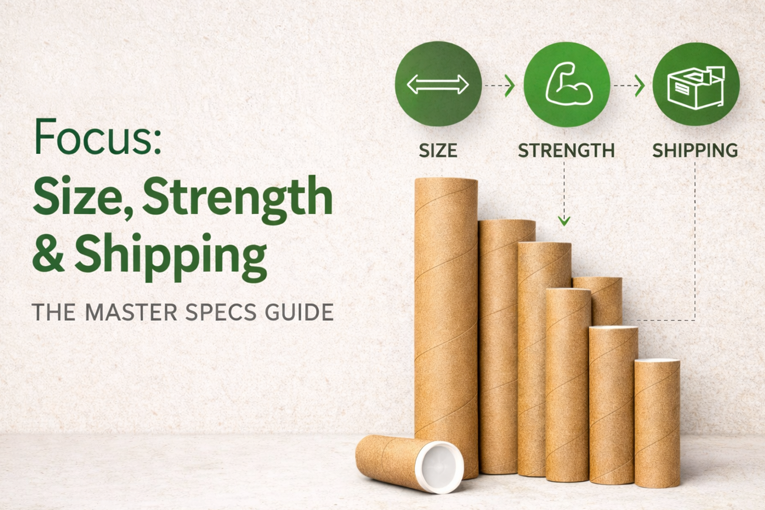 The 2026 Definitive Guide to Mailing Tube Specs: Size, Strength & Shipping Costs